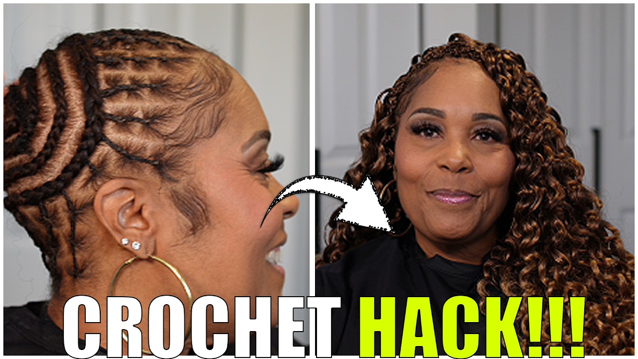 The Easiest Way to Install GOGO Curl Prelooped crochet hair