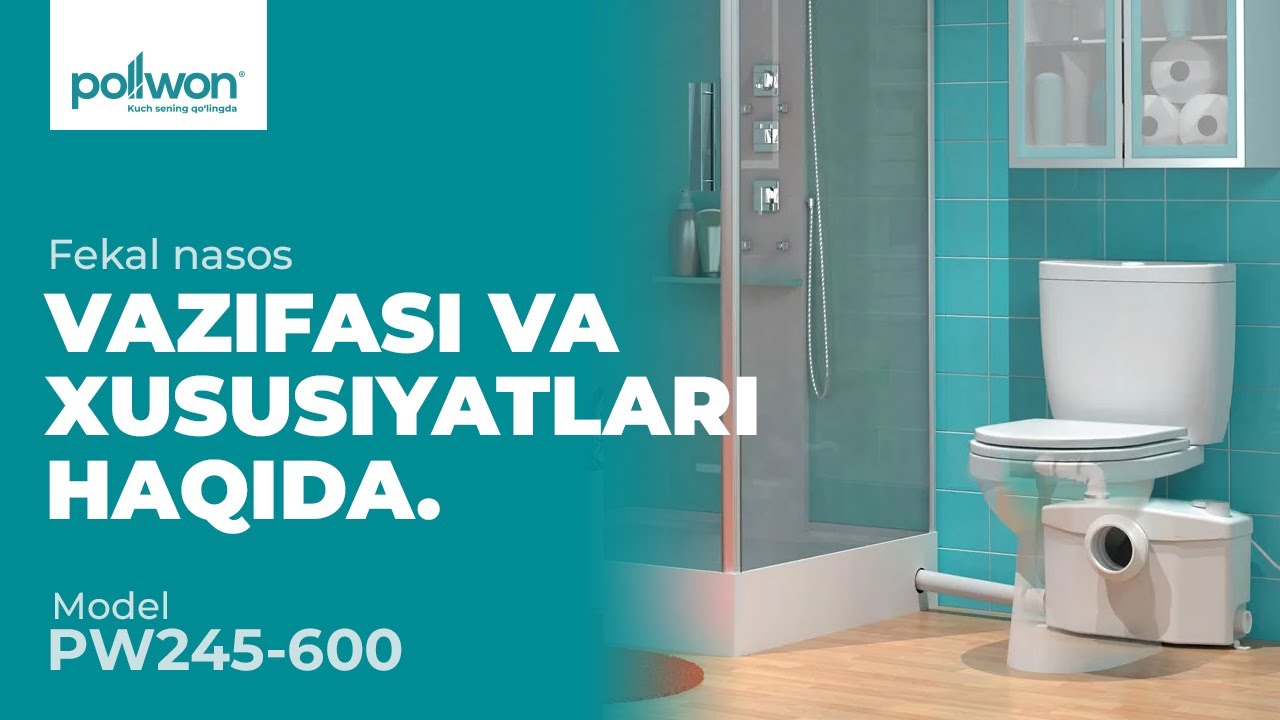 FEKAL NASOS | KONALIZATSIYA NASOS HAQIDA TO'LIQ OBZOR! 