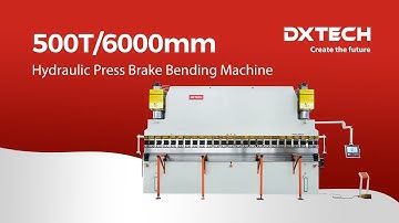 DXTECH High Precision and Performance DE15-Controlled CNC Press Brake Bending Machine