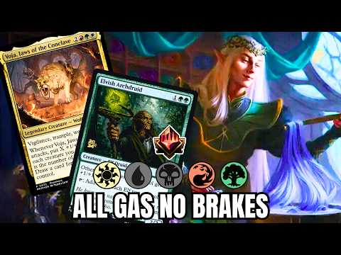 The New Elf Deck Is Too Hard To Stop! | MTG Arena Standard Mythic Ranked