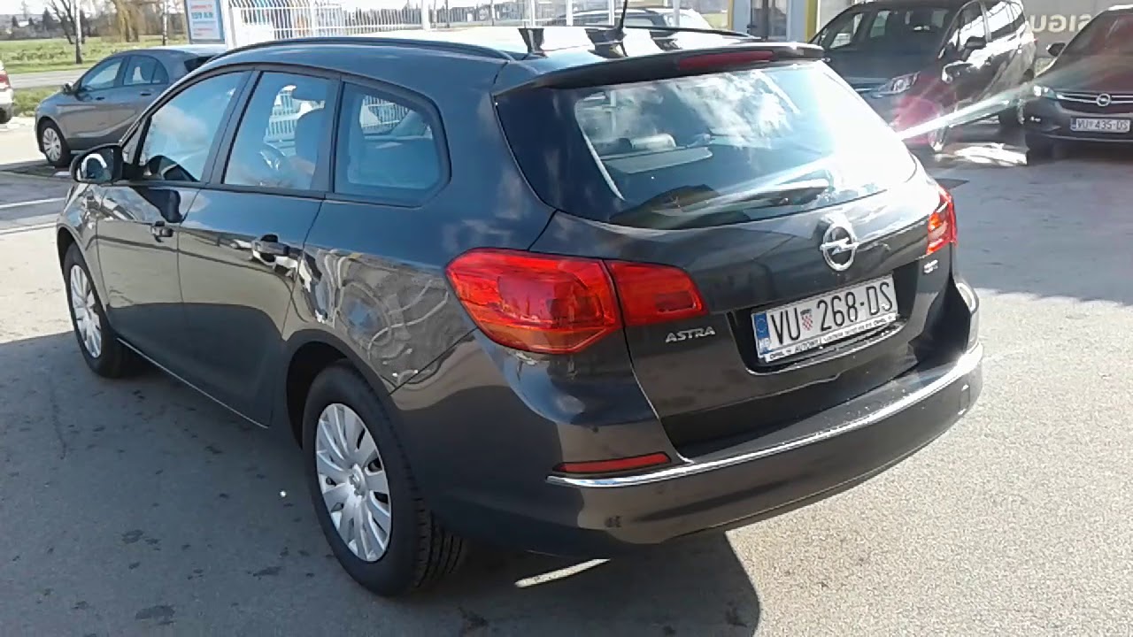 Opel Astra J Sport Tourer 1 6 Cdti Youtube