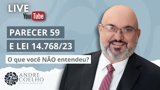 PARECER 59 E LEI 14.768 - O QUE VOCÊ NÃO ENTENDEU? #pcd #surdez #su