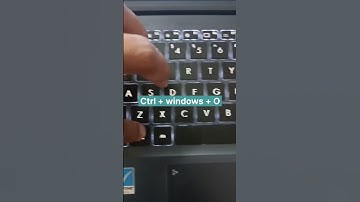 How to open on screen keyboard in laptop