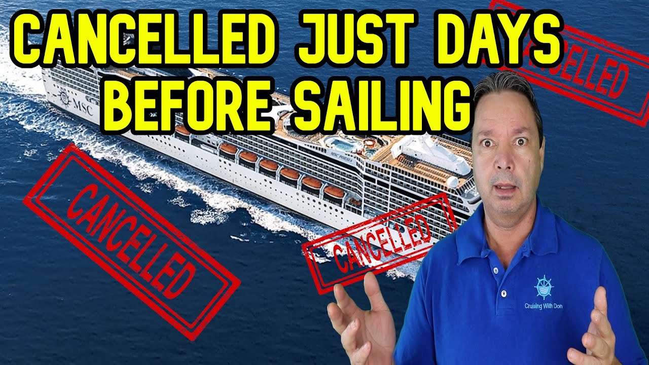 THOUSANDS AFFECTED AS CRUISE CANCELLED DAYS BEFORE SAILING