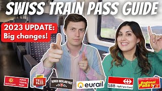 SWISS TRAIN PASS GUIDE: 2023 UPDATE | How to choose the best pass for your budget in Switzerland!