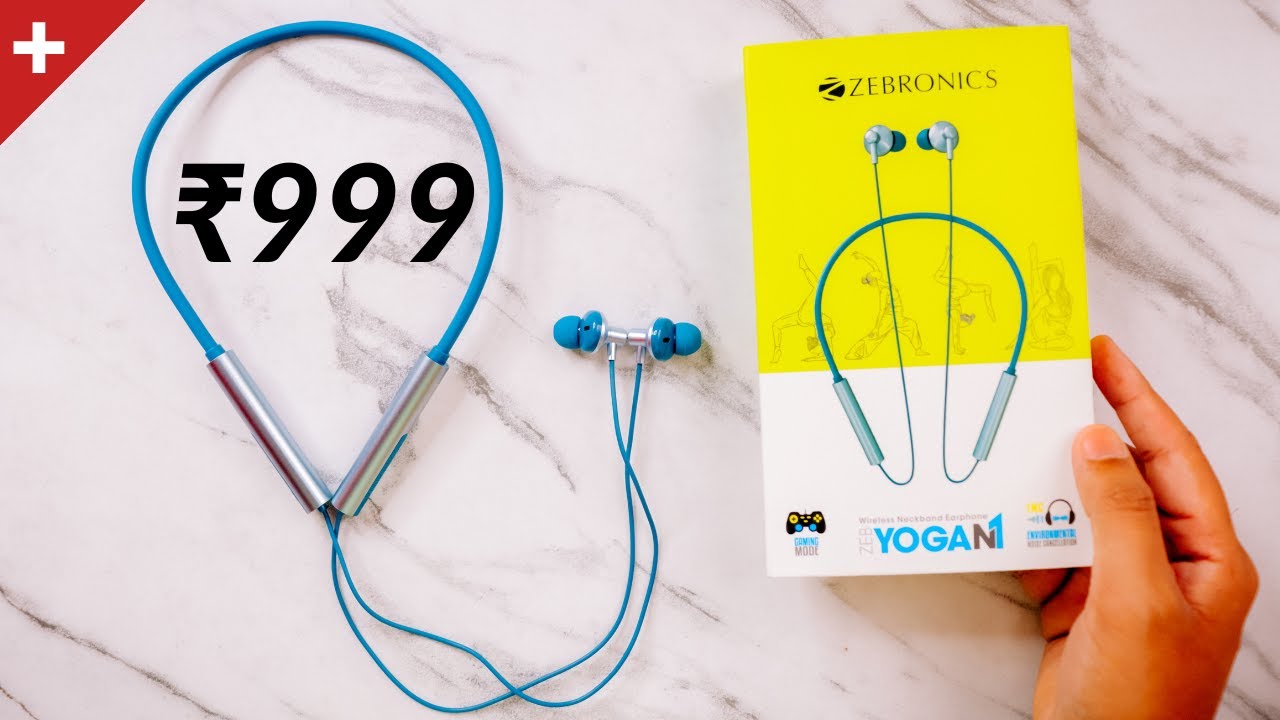 Best Bluetooth Earphones Under ₹1000 🔥 Zebronics ZebYoga N1 Review