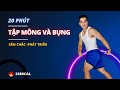 Tập MÔNG Săn Chắc, Phát Triển kiêm Tập Bụng | Hubert Cu