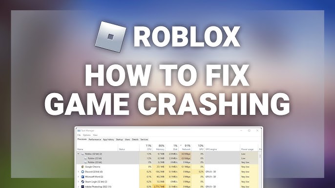 Roblox game client has stopped working after byfron update Fix