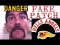 ANG Belgium CATCH FAKE HELLS ANGELS PATCH!