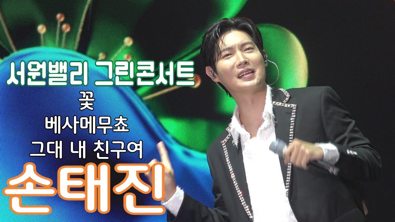 250531 손태진 그린콘서트 꽃 + 베사메무쵸 + 그대 내 친구여 ※주변소음 저 아니예요 ※