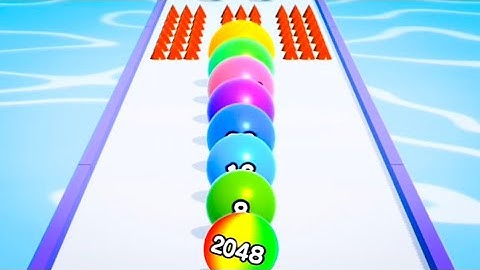 Ball Run 2048 - All Levels Gameplay Walkthrough Android,iOS / New Update (Part 2)