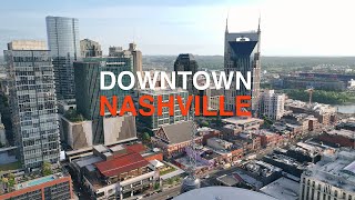Downtown Nashville Drone 4K - Robert Lundskow