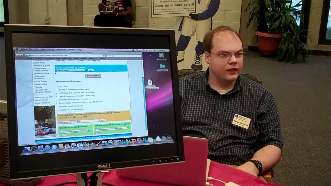Electronic Resources at the Indiana State University Library - YouTube