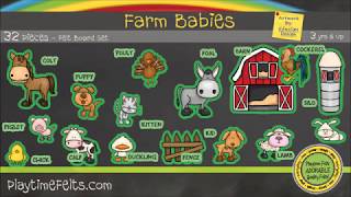 Teach Kids Farm Animals with Felt Board Stories | Product Overview