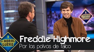 Freddie Highmore en apuros por culpa de unos polvos de talco - El Hormiguero