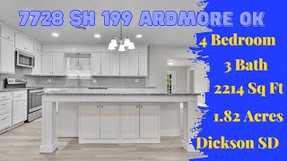 7728 SH 199 Ardmore OK | Homes for Sale Ardmore OK | Moving to Oklahoma