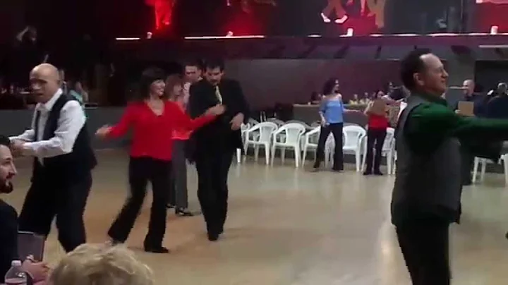 Robert Jackson and Gina Burk @ Clubhouse finals