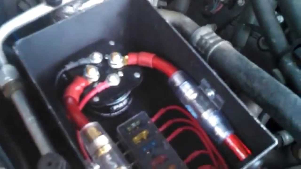 DIY dual battery silverado - YouTube 67 camaro alternator wiring diagram 