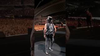 Axl Rose & Fans sing Happy Bday to Slash (Athens 2023) axlrose gnr slash gunsnroses fyp shorts