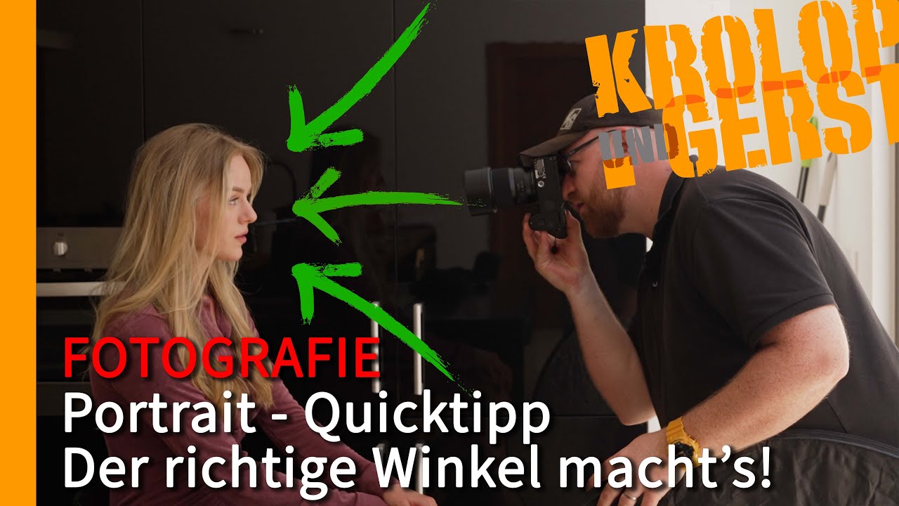 Bessere Portraits fotografieren mit dem Augen Trick