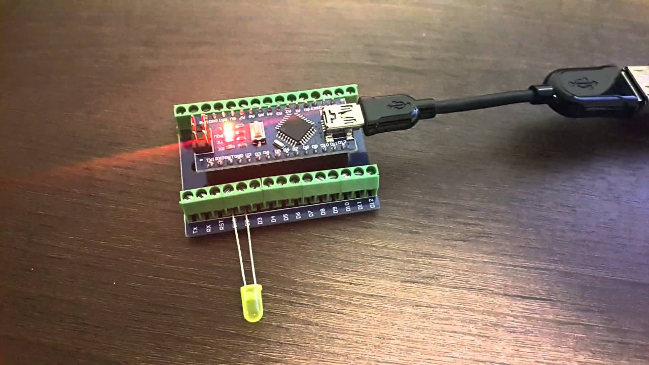 B arduino nano terminal adapter board youtube
