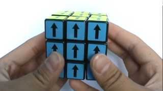 Center Rotation Algorithm 3x3 (SuperCube / Picture Cube)
