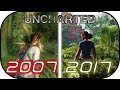 EVOLUTION of UNCHARTED GAMEPLAY TRAILERS (2007-2017) all uncharted trailers (video game graphic)