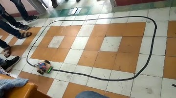 Dò line arduino PID - Clip học viên test xe thi đấu