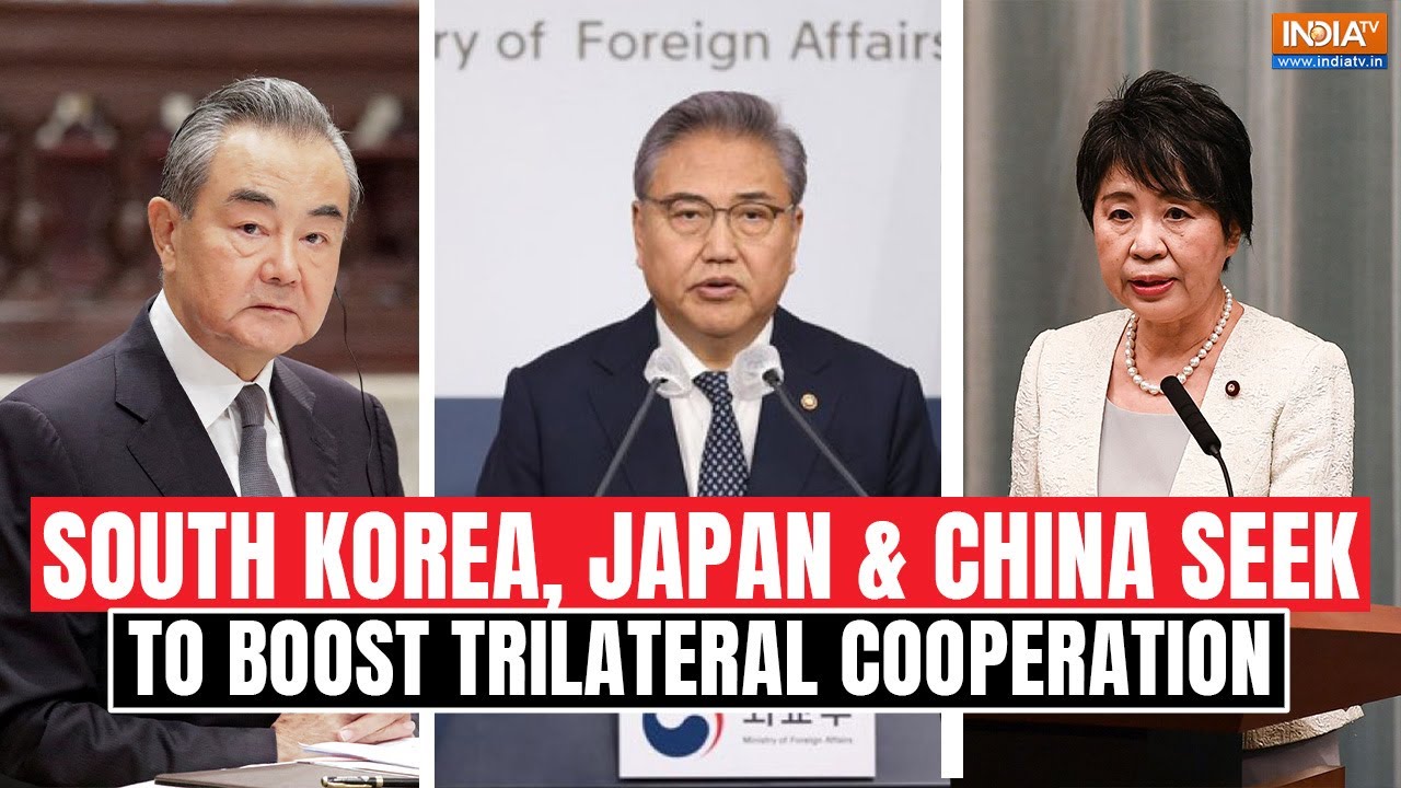 South Korea, Japan and China discuss on ways to boost cooperation, hold ...