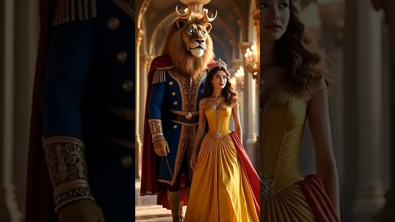 Disney Princesses and the King of Animals