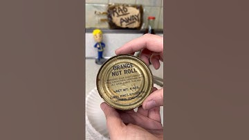 Opening 60 year old Fallout Shelter Orange Nut Roll