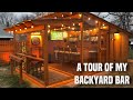 A tour of my backyard bar