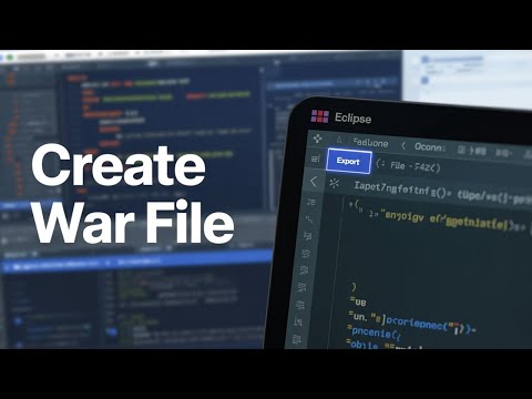 Eclipse - WAR file creation