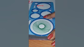 Spirograph design pattern #short #youtubeshorts #tranding #spirograph #viral #vlog #sakshiartsworld