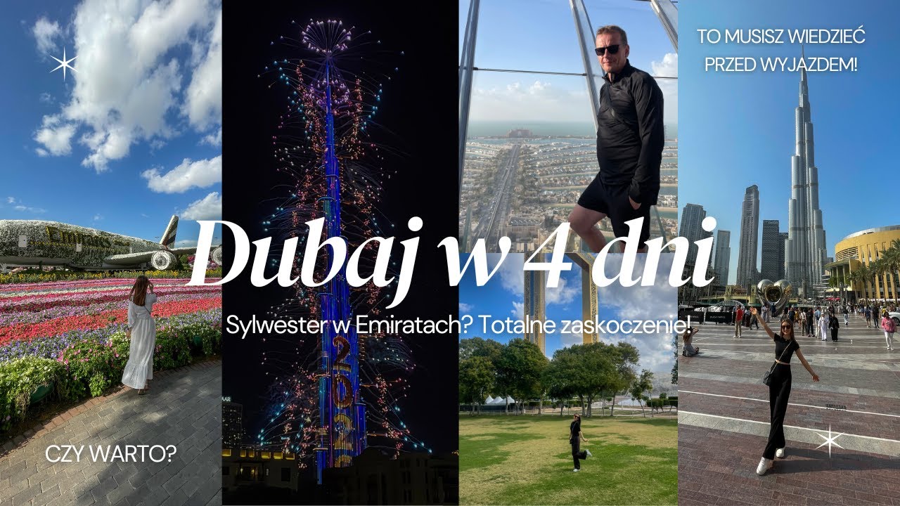 SYLWESTER W DUBAJU! - 4 dni, czy warto? | travel vlog