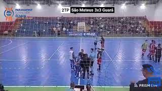 Transmissão ao vivo Campeonato Paranaense de Futsal 2024 Série Bronze