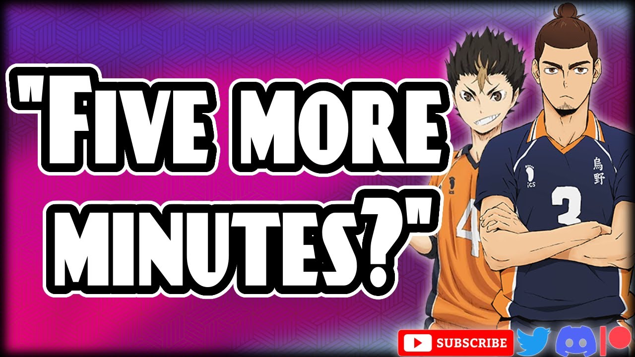 Morning Snuggles with Asahi and Nishinoya - (Haikyuu!!) - Anigomi Audio