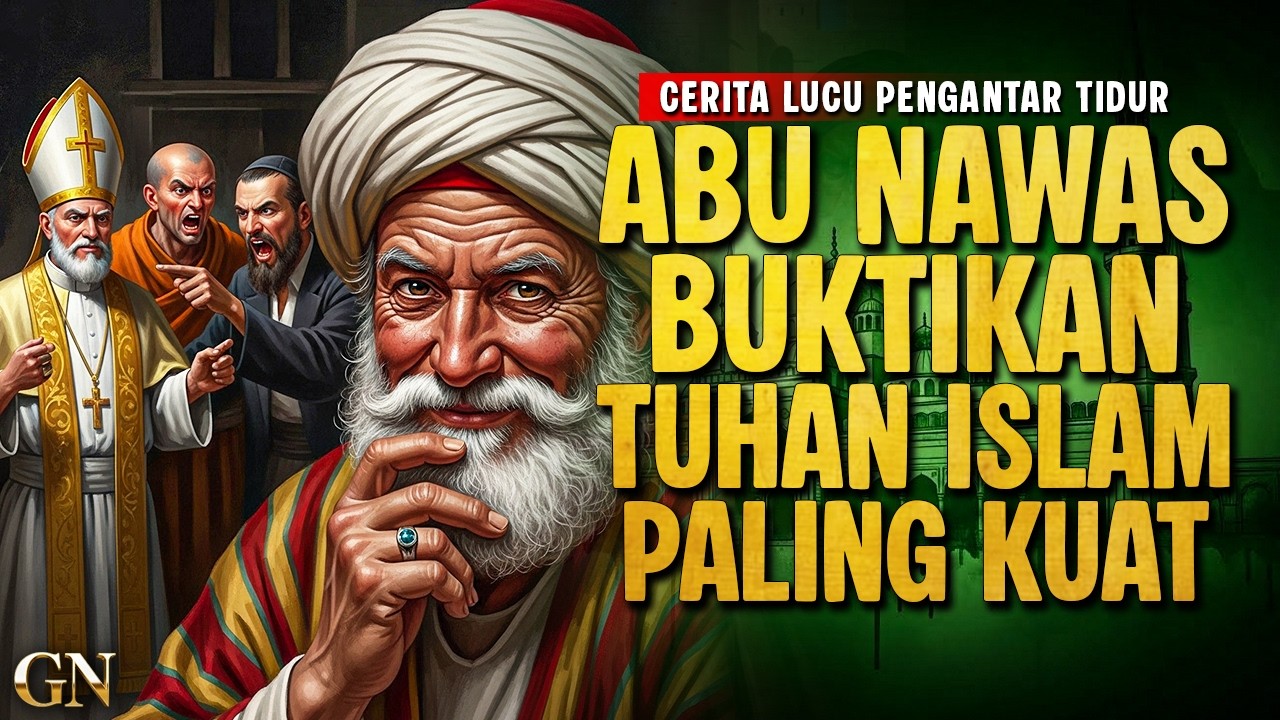 ABU NAWAS VS 3 AGAMA! BUKTIKAN SIAPA TUHAN PALING KUAT || CERITA LUCU PENGANTAR TIDUR