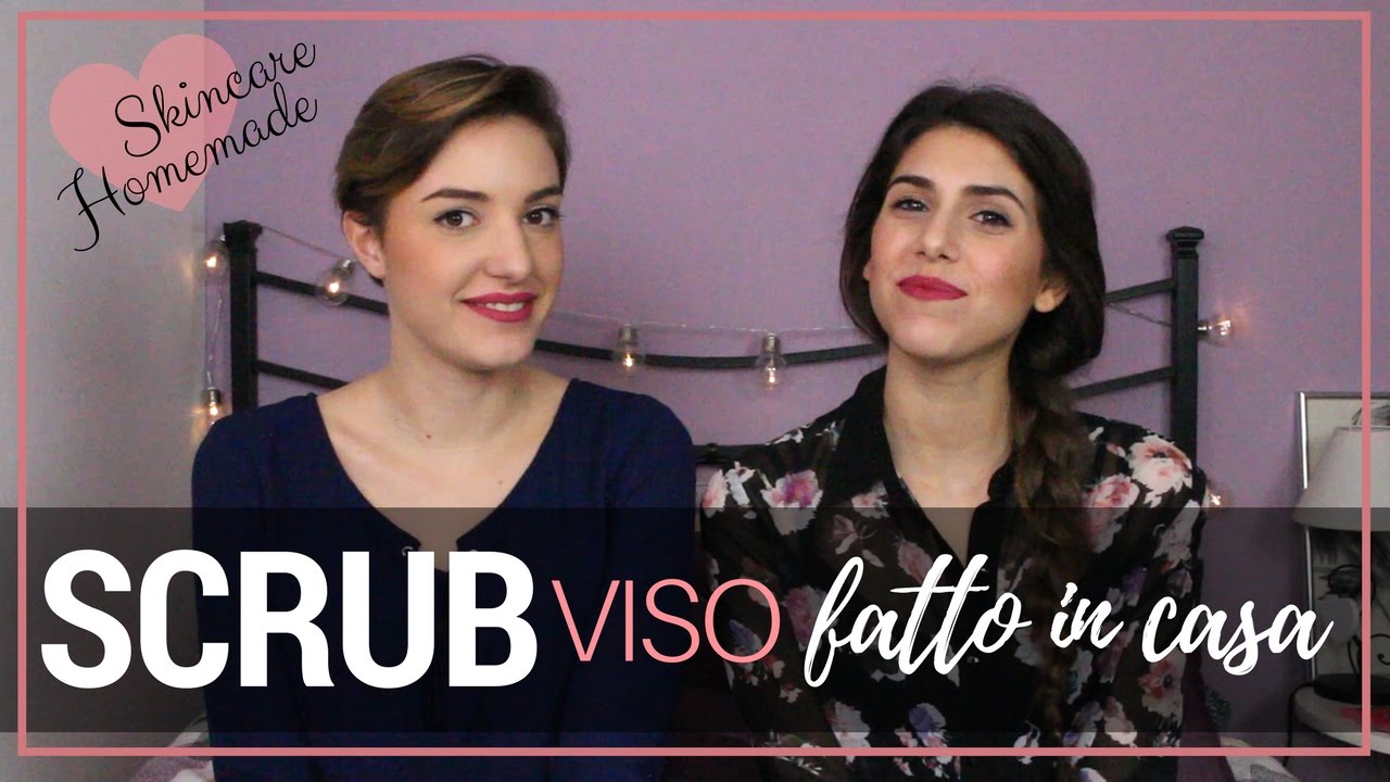 SCRUB VISO Fatto in casa Skincare Homemade 1 YouTube