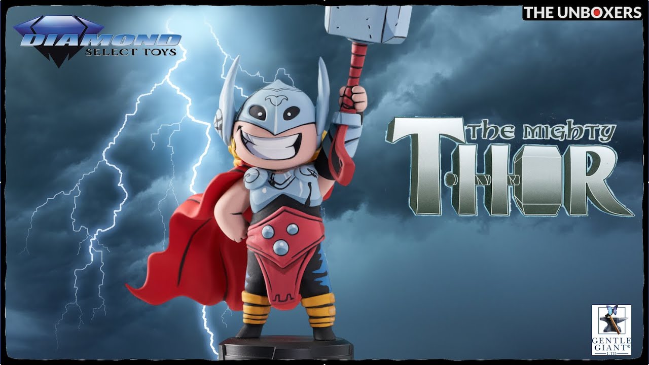 Marvel Animated Series 5" Mighty Thor Statue by Diamond Select
