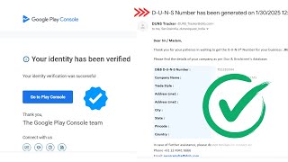 Get Your D-U-N-S Number And Google Play Console Account Verified