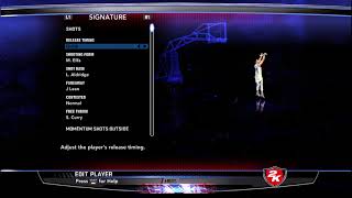 Stephen Curry Shooting Form (NBA2K14 PC Modded with Gamez Animation)