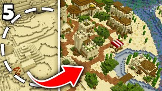 I Transformed The Desert in Minecraft Hardcore