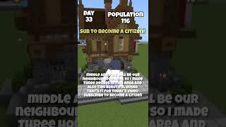 DAY 33 | mini ender dragon!| #minecraft #minecraftcity #minecraftcity