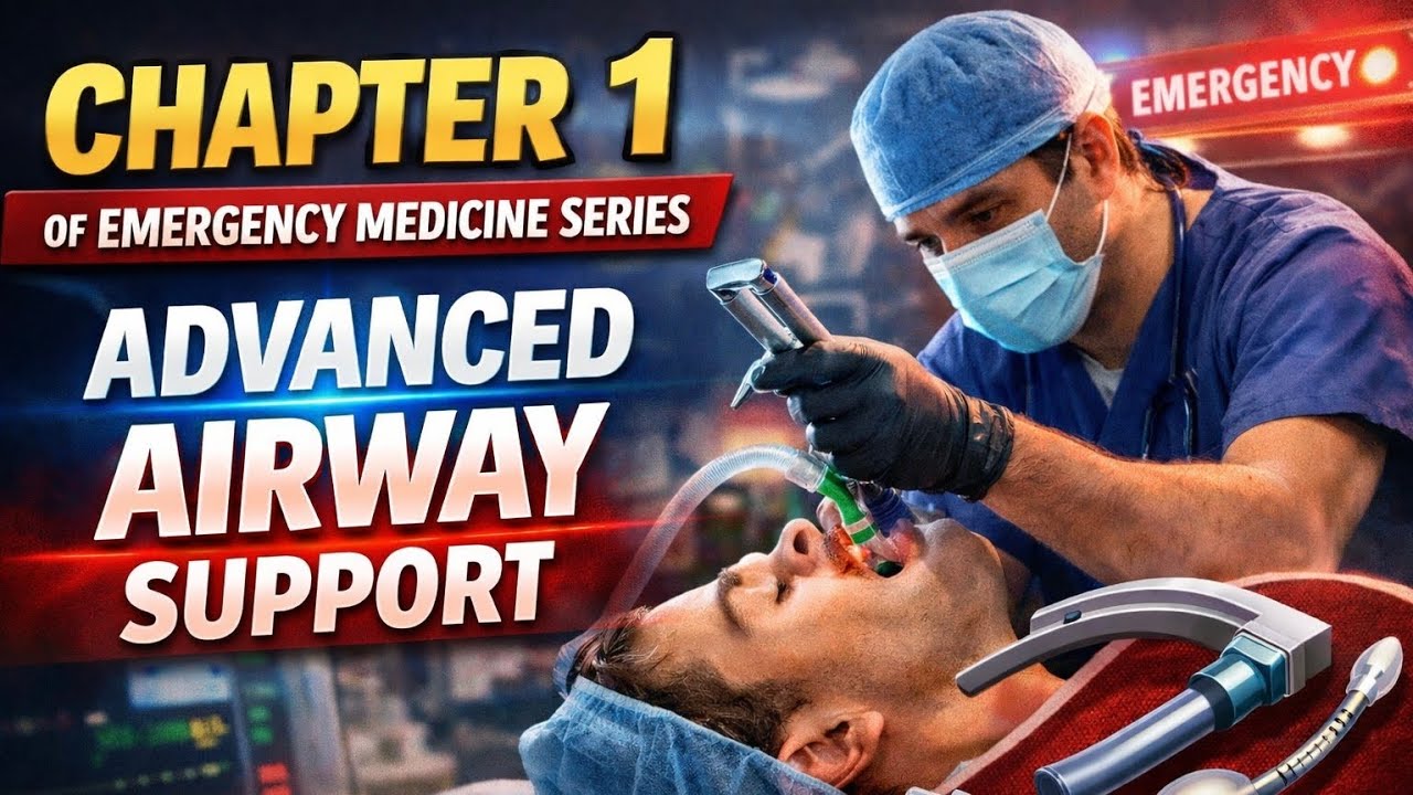 [Emergency Medicine series] Chapter 1: Advanced airway support - YouTube
