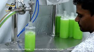 semi auto single head servo based liquid filling machine | liquid detergent filling machine Net Worth