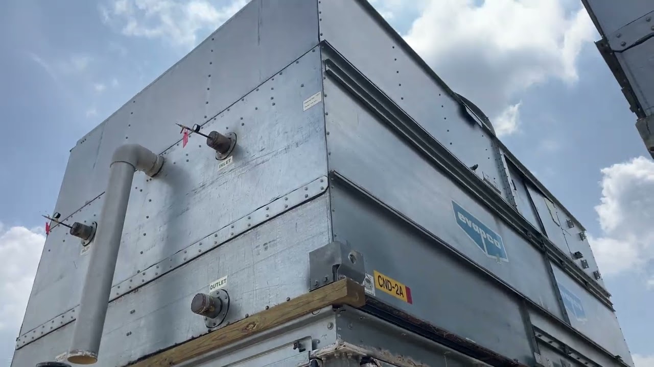 Genemco- Evapco ATC-1915E-1G Evaporative Condenser (957.5 Nominal Tons, 2 Motors, 1 Tower Unit)