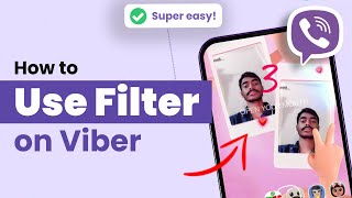 How to use filter on viber 2023 | Initial Solution