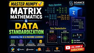 NumPy Mastery – Matrix Math to Data Standardization | Season 1 | Part 3