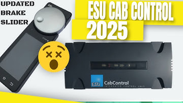 NEW ESU Cab Control Upgraded Version! Android DCC System w/Brake Slider, All Scales Compatible